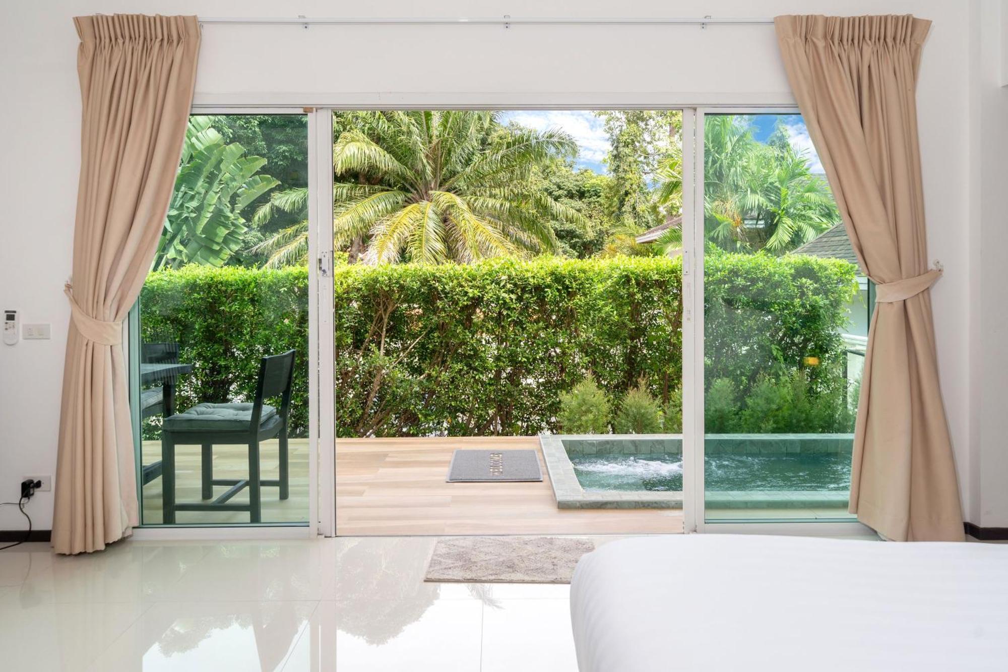 Oxavia Garden Oasis In Nai Harn - Your Private Tropical Garden With 3 Cabins And Jacuzzi Rawai 外观 照片