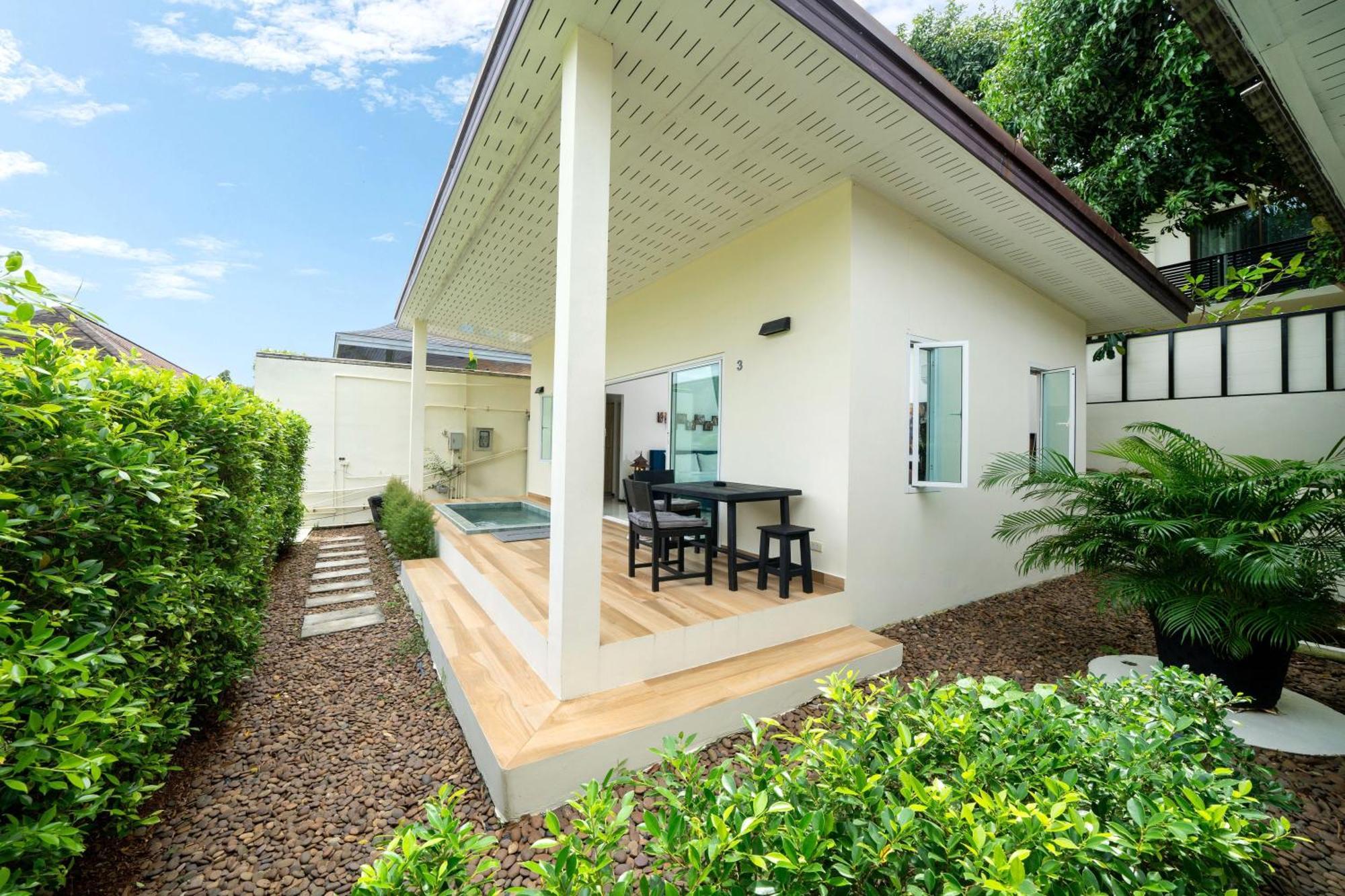 Oxavia Garden Oasis In Nai Harn - Your Private Tropical Garden With 3 Cabins And Jacuzzi Rawai 外观 照片