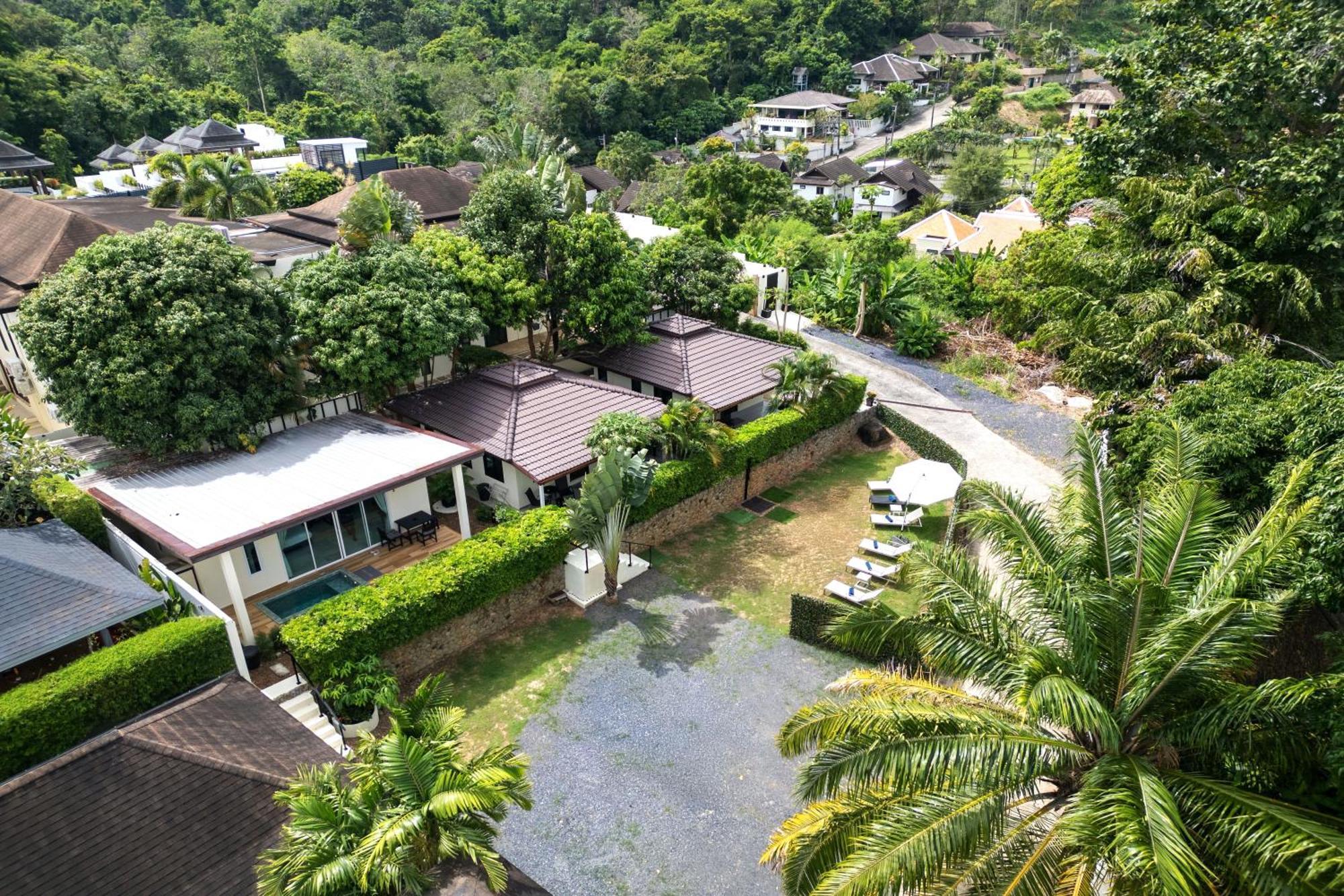 Oxavia Garden Oasis In Nai Harn - Your Private Tropical Garden With 3 Cabins And Jacuzzi Rawai 外观 照片