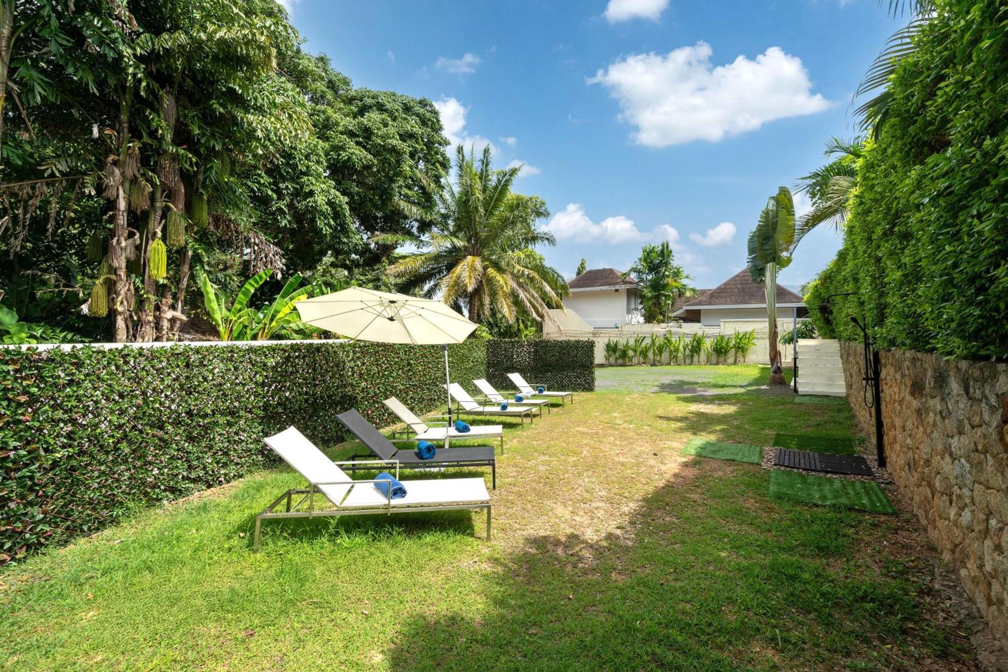 Oxavia Garden Oasis In Nai Harn - Your Private Tropical Garden With 3 Cabins And Jacuzzi Rawai 外观 照片