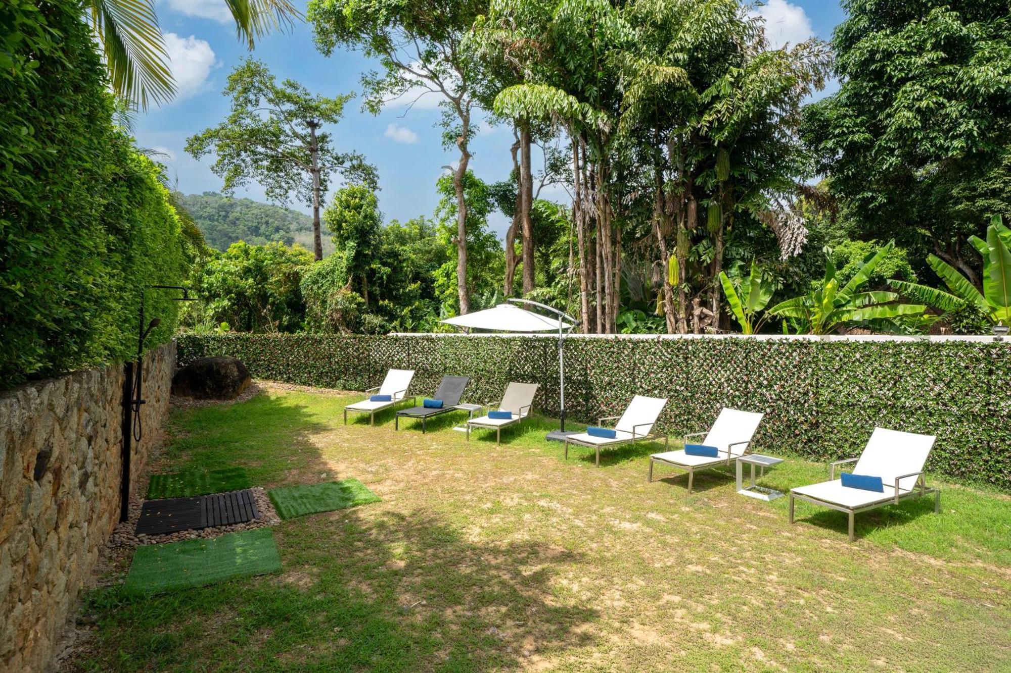 Oxavia Garden Oasis In Nai Harn - Your Private Tropical Garden With 3 Cabins And Jacuzzi Rawai 外观 照片